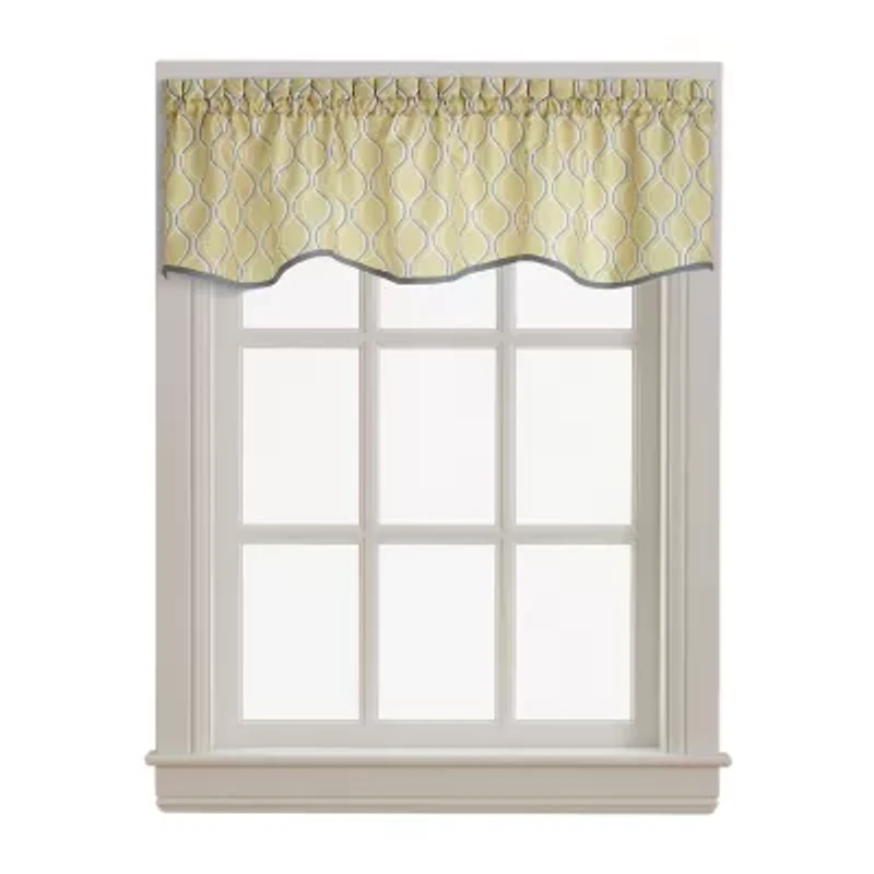 CHF Morocco Rod Pocket Scallop Valance