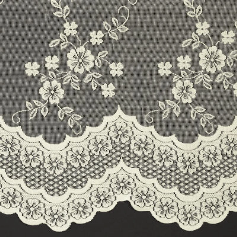 Habitat Mona Lisa Rod Pocket Sheer Single Curtain Panel