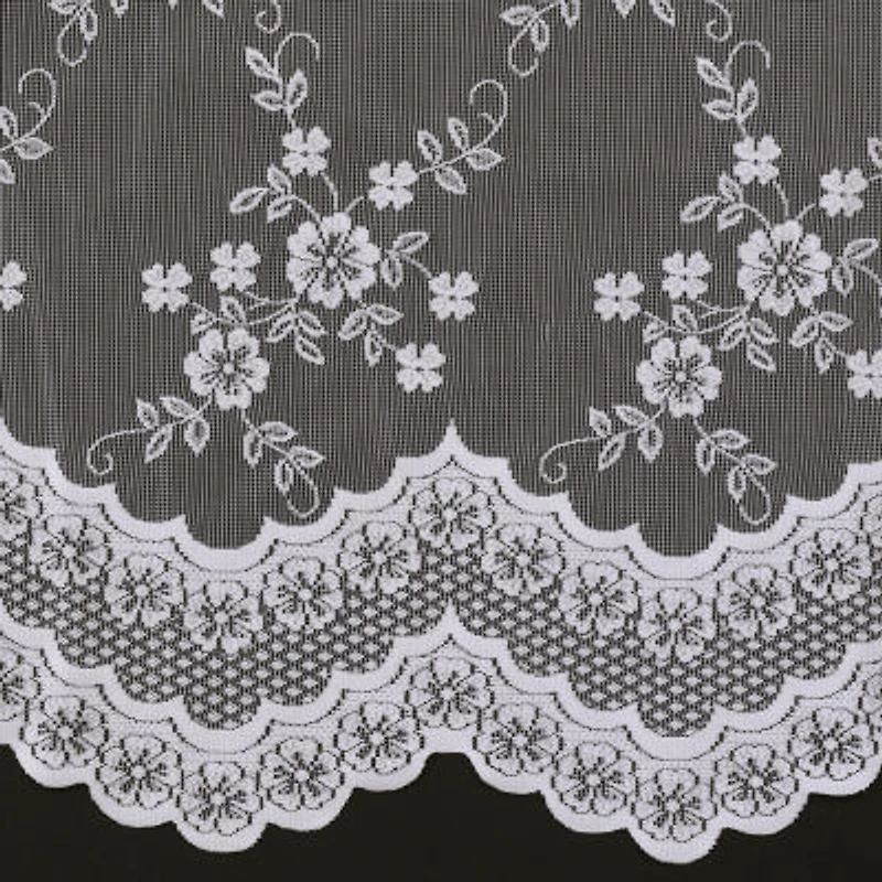 Habitat Mona Lisa Rod Pocket Sheer Single Curtain Panel