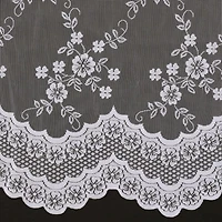 Habitat Mona Lisa Rod Pocket Sheer Single Curtain Panel