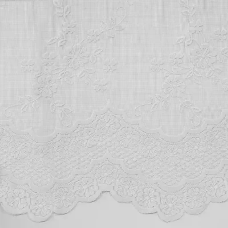 Habitat Mona Lisa Rod Pocket Sheer Single Curtain Panel