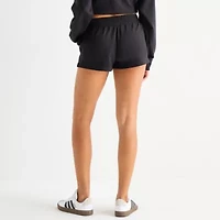 Arizona Juniors Womens Mid Rise Jogger Short