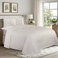 SUPERIOR® Adalie Medallion Oversized Reversible Jacquard Bedspread