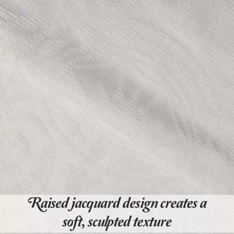 SUPERIOR® Adalie Medallion Oversized Reversible Jacquard Bedspread