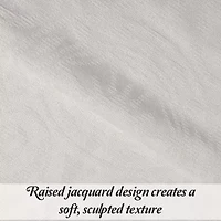 SUPERIOR® Adalie Medallion Oversized Reversible Jacquard Bedspread