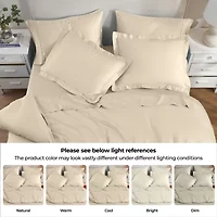 SUPERIOR® Rayon From Bamboo 300tc Cooling Silky Hypoallergenic Reversible Duvet Cover