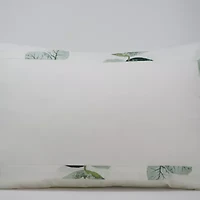 Pointehaven Eucalyptus Digital Print Cotton Percale Midweight Comforter Set