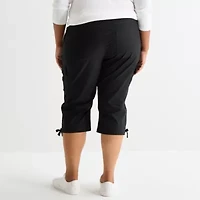 St. John's Bay Womens Plus Capri Pant