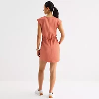 Stylus Womens Short Sleeve T-Shirt Dress