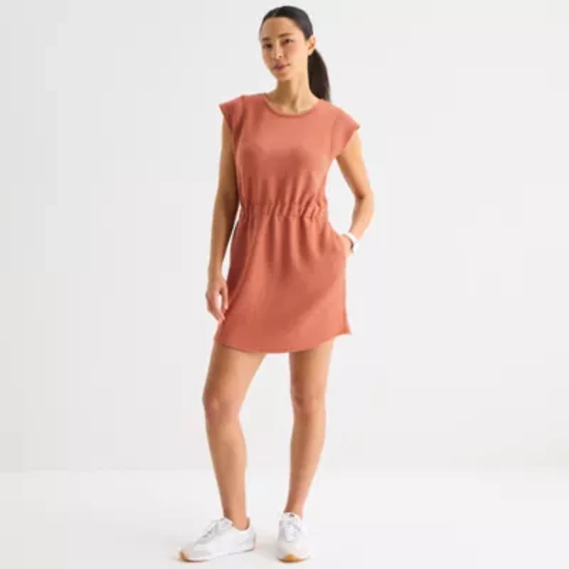 Stylus Womens Short Sleeve T-Shirt Dress