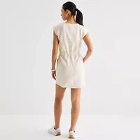 Stylus Womens Short Sleeve T-Shirt Dress