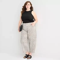 a.n.a Womens Plus High Neck Sleeveless Tank Top