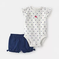 Carter's Baby Girls 2-pc. Short Set
