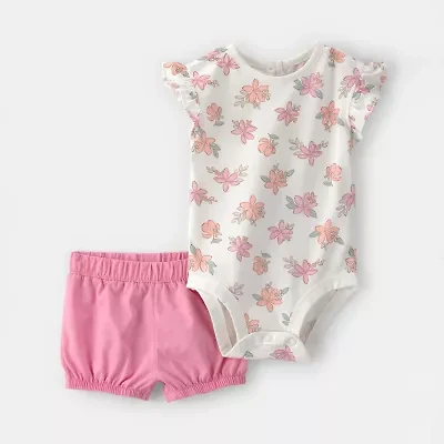 Carter's Baby Girls 2-pc. Short Set