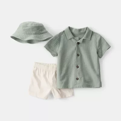 Carter's Baby Boys 3-pc. Short Set