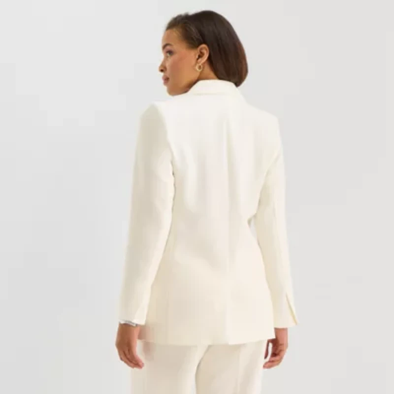 Liz Claiborne Womens Relaxed Fit Blazer