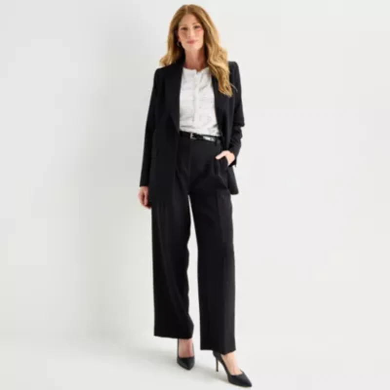 Liz Claiborne Kate Womens Petite Classic Fit Blazer
