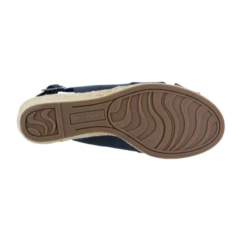 Easy Street Womens Maureen Wedge Sandals