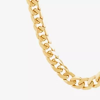 Unisex Adult 14K Gold 22 Inch Curb Chain Necklace