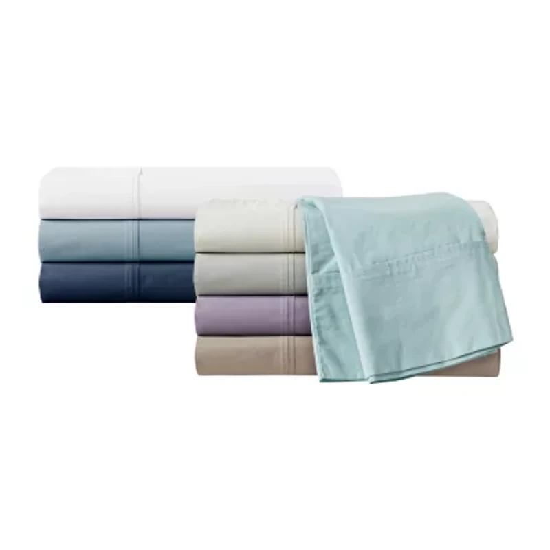 Madison Park Peached Percale Cotton Sheet Set