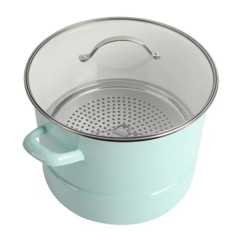 Martha Stewart Steel 16-qt. Steamer Pot with Insert