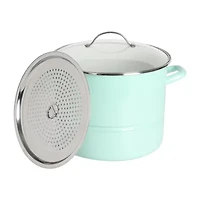 Martha Stewart Steel 16-qt. Steamer Pot with Insert