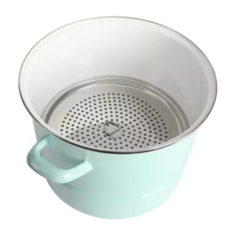 Martha Stewart Steel 16-qt. Steamer Pot with Insert