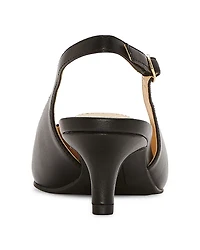 Liz Claiborne Keith Womens Pointed Closed Toe Kitten Heel Pumps