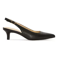 Liz Claiborne Keith Womens Pointed Closed Toe Kitten Heel Pumps
