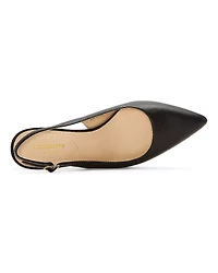 Liz Claiborne Keith Womens Pointed Closed Toe Kitten Heel Pumps