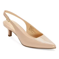 Liz Claiborne Keith Womens Pointed Closed Toe Kitten Heel Pumps