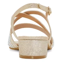 Christie & Jill Little Big Kid Girls Cj Leah Heeled Sandals
