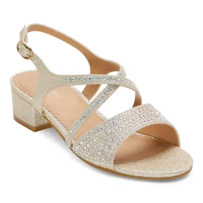 Christie & Jill Little Big Kid Girls Cj Leah Heeled Sandals