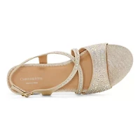 Christie & Jill Little Big Kid Girls Cj Leah Heeled Sandals