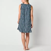 Adonna Womens Scoop Neck Sleeveless Nightgown
