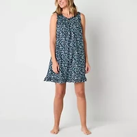 Adonna Womens Scoop Neck Sleeveless Nightgown