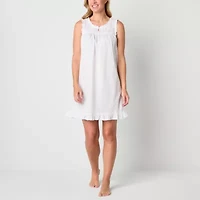 Adonna Womens Scoop Neck Sleeveless Nightgown