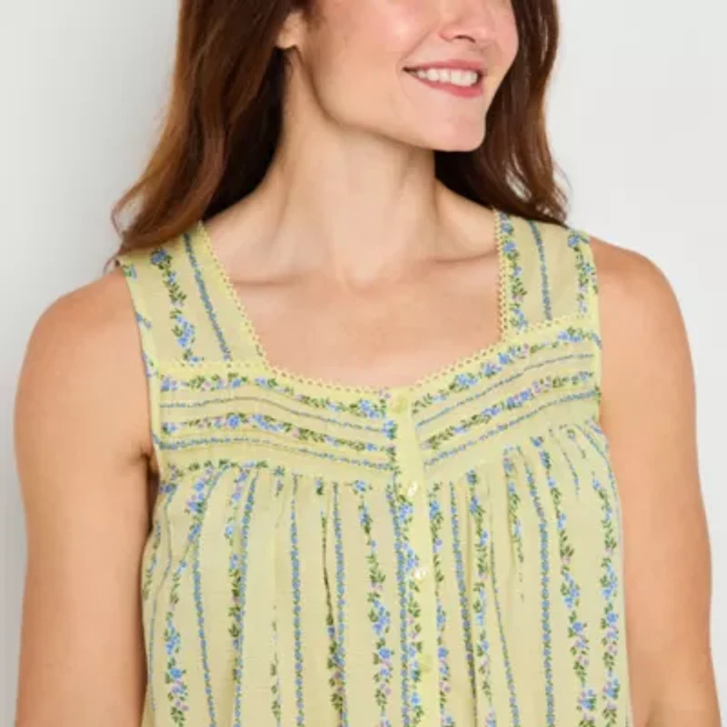 Adonna Womens Scoop Neck Sleeveless Nightgown