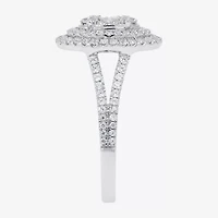 Limited Quantities! Womens 1 CT. T.W. Natural White Diamond 10K White Gold Oval Engagement Ring