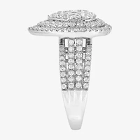 Limited Quantities! Womens CT. T.W. Natural White Diamond 10K White Gold Pear Engagement Ring