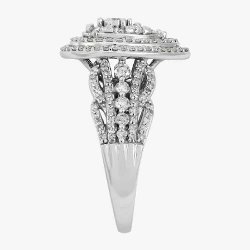 Limited Quantities! Womens 1 CT. T.W. Natural White Diamond 10K Gold Pear Engagement Ring
