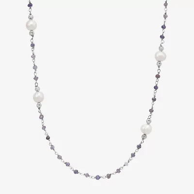 Limited Quantities! Womens White Inch Strand Necklace