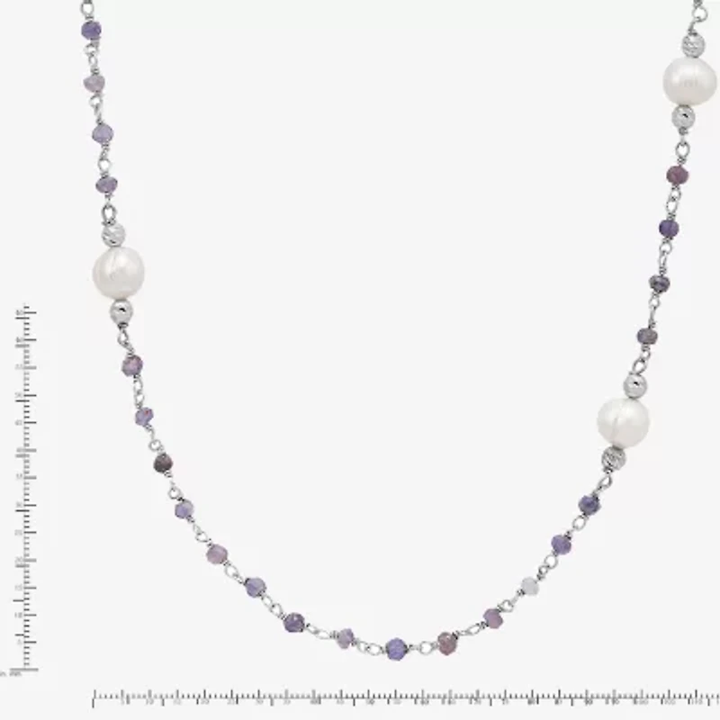 Limited Quantities! Womens White Inch Strand Necklace