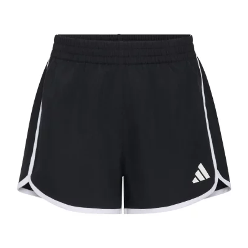 adidas Big Girls Mid Rise Running Short