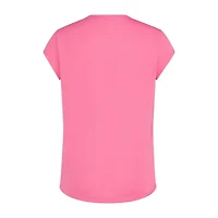 adidas Performance Big Kid Girls Crew Neck Short Sleeve Slim Fit Graphic T-Shirt