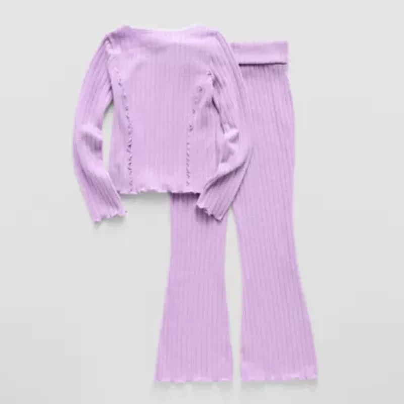Eyeshadow Big Kid Girls 2-pc. Pant Set