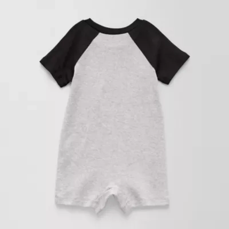 Okie Dokie Baby Boys Short Sleeve Romper