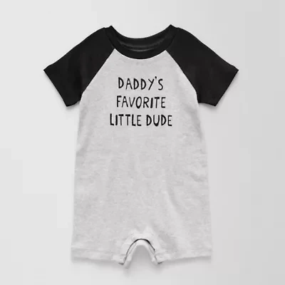 Okie Dokie Baby Boys Short Sleeve Romper