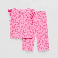 Okie Dokie Baby Girls 2-pc. Pant Set