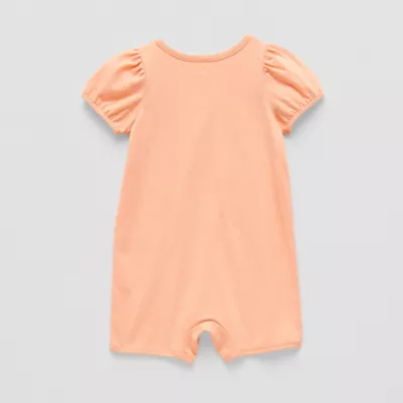 Okie Dokie Baby Girls Short Sleeve Romper